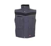 Planam 2586060 Tamaño 2 X -Large Chaleco "Plaline de invierno), color gris y negro