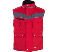 Planam 2587040 Tamaño XS "Plaline - Chaleco Invierno Rojo/Slate