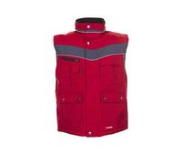 Planam 2587044 Tamaño pequeño "Plaline - Chaleco Invierno Rojo/Slate