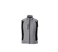 Planam 3676068 Outdoor Air Weste, Zinc/Negro, Talla 4XL