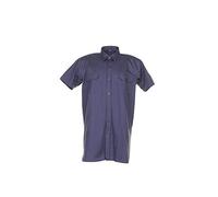 Planam 405043 - Camisa sarga 1/4 tamaño del brazo 43/44, xl, gris