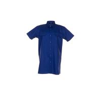 Planam 418045 - Camisa sarga 1/4 tamaño del brazo 45/46, xxl, de color azul oscuro