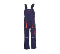 Planam 6121158 - Petos junior, de tamaño 158/164, azul marino/naranja/multicolor