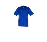 Planam - Bata de limpieza de manga corta para mujer, color azul kornblau Talla:46
