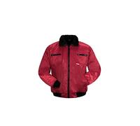 Planam - Chaqueta conductor manera muy cálida, con protección contra el frío fabricados con la norma DIN EN 342 - rojo - rojo - ES: 46/48