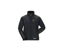 Planam Chaqueta softshell para hombre de exterior, color gris, verde, modelo 3398, talla XL