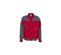 Planam Highline 2316054 - Chaqueta de cintura alta (talla 137 cm), color rojo y negro