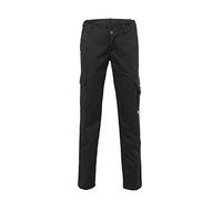 planam Pantalones de Mujer de la Talla 34 Casual Easy de Color Negro, Modelo 3005