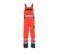 Planam Peto de seguridad para hombre, 2 colores, naranja y verde, modelo 2028, talla 64