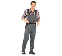 Planam - Peto para hombre, color gris/negro, talla talla inglesa: 70w x regular