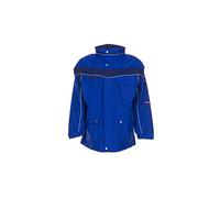 Planam Plaline Allwetterja. Colour negro/zinc, todo el año, hombre, color - azul eléctrico/azul marino, tamaño XXL