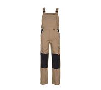 Planam Talla 46 Hombre Canvas 320 Peto Caqui Negro Modelo 2135
