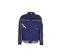 Planam Visline V2 chaqueta negro/ - Naranja marine/gelb Talla:38