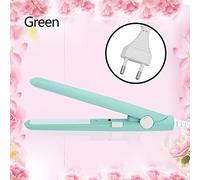 Plancha 2 en 1 Apta para Planchas para Cabello Rizado y Liso (Enchufe de la UE)