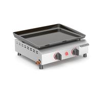 Vitrokitchen Pg220ib - Plancha Acero Esmaltado Para Gas Butano 2 Fuegos