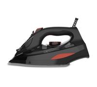 Plancha a vapor Black & Decker BXIR3000E suela cerámica 3000W negro naranja