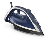 Tefal FV6846E1 Ultragliss Plus - Plancha de vapor antical, 2800 W, colector de cal extraíble, salida de vapor continua de 50 g/min, golpe de vapor de 260 g/min, apagado automático, azul/blanco