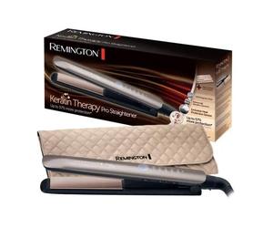 Plancha alisadora de pelo REMINGTON Cerámica 160/230 grados Keratin Therapy Pro S8590