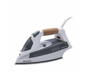 Plancha Ariete 6232/00 suela acero inoxidable 2200W vapor 120g/min gris blanco