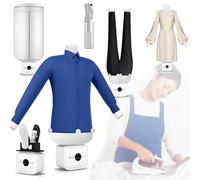 Plancha automática, kit de plancha profesional manos libres con ajuste de tiempo y temperatura, herramienta de planchado inflable de 109 poros para camisas, zapatos y pantalones