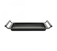 BRA Efficient | Parrilla lisa 35 cm, Aluminio Fundido