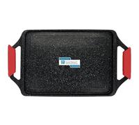 Plancha Briebe Black Titanium 43x25 cm Inducción Antiadherente Titanio