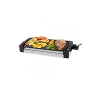 Cecotec Plancha de Asar, Grill Eléctrico Black and Water 2500. 2150 W, Revestimiento Antiadherente, Bandeja Recoge grasa, Temperatura Ajustable, Apta para Limpieza Lavavajillas