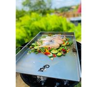 Plancha de Asar Grill Universal IBEX De Acero Inoxidable 40 x 30 cm