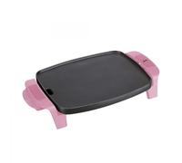 Plancha de asar JATA JEGR5522 Superficie Durastone 1000W 280x220mm Rosa Antiadherente