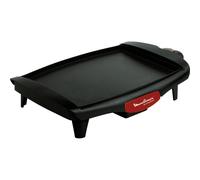 Moulinex Plancha de asar eléctrica CB560811 1800 W Acero/Termoplástico Negro/Rojo
