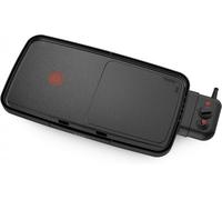 Tefal Plancha Booster CB6428 Plancha de cocina, hasta 8 raciones, plancha de asar, cocción booster, 2200 W, carne y verdura, revestimiento antiadherente, termostato ajustable