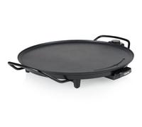 Tristar BP-2787 Plancha de asar redonda con 40 centimetros de diámetro, adecuada para 4 personas, 2000 W