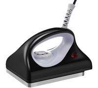 Plancha de cera para snowboard y esquí, uso comercial con base gruesa de control de temperatura de 3 engranajes, equipo de encerado protector, adecuado para uso con tablas de snowboard y trineos.