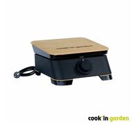 Plancha de Cocina Cook'in Garden DUNE 40 Negro