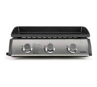 Plancha de gas Livoo DOC277 3 quemadores 7,5 kW acero esmaltado 61 x 38 cm