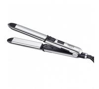 Plancha de pelo Camry Premium CR 2320 titanio cromo iónica LCD 130-230ºC