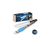 Cecotec Plancha de Pelo Profesional Con Cable Ritualcare Twerk. 65W, Tecnología de Placas Vibrantes, Temperatura Ajustable, Placas Queratina, Cable 360º, Pantalla LED, Bloqueo de Placas, Fina y Ligera