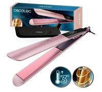 Plancha de Pelo Cerámica Cecotec Lisse Keratin Essence 230ºC 6 Ajustes Autoapagado Bolsa de Viaje Rosa