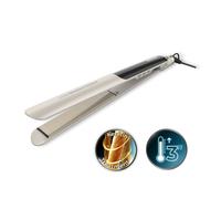 Plancha de Pelo Cerámica Cecotec Lisse NanoSilk Essence 230ºC Autoapagado Bolsa Viaje Champagne