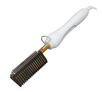 Plancha de Pelo con Peine Caliente Eléctrica, Segura Y Fiable, Práctica para el Hogar, para Fiestas Y Citas(#2)