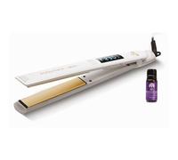 Plancha de pelo Gama Italy Professional Elegance Argan Turmalina 230ºC Autoapagado Blanco