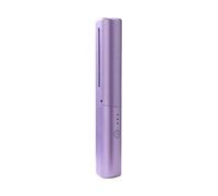 Plancha de pelo - Herramienta de peinado portátil inalámbrica de cerámica de 3 niveles, cepillo alisador recargable por USB | Diseño ligero y compacto para un acabado liso de sal