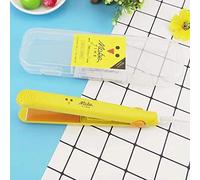 Plancha de Pelo Mini, Planchas Rizadoras 2 en 1 Moldeadores Multifunción para Hombres y Mujeres, Rizar y Alisar Herramienta para Cabello, formato práctico de viaje