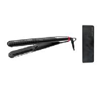 Rowenta X KARL LAGERFELD SF466LF0 Utensilio de peinado Plancha de pelo Caliente Negro