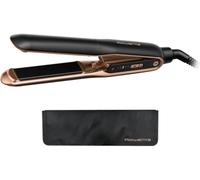 Plancha de Pelo Titanio Rowenta Ultimate Experience SF8120F0 210ºC 5 Ajustes Iónica Autoapagado Negro