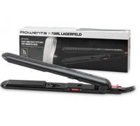 Rowenta X KARL LAGERFELD SF321L Plancha de pelo Caliente Negro, Rojo