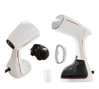 Plancha de Ropa y Viaje, Vaporizador de Ropa, Planchas de Vapor para Prendas con Tanque de 320 ml, para Vaporización Vertical y Horizontal, 1500W Calentamiento Rápido en vapor 21 g/min, Blanco