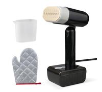Plancha de Vapor 1800W Portátil, LED Steam Iron con 5 Niveles de Vapor Constante, Depósito 330ml, Elimina Arrugas Rápidamente, Incluye Guante Protector, para Hogar, Viajes y Oficina