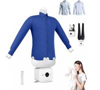 Plancha de Vapor Automática Plancha Automática Táctil Máquina de Planchar 2 en 1 Manos Libres Vapor Secador de Aire Caliente Secado Rápido en 8 Minutos Para Camisas Pantalones Chaquetas y Zapatos