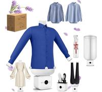 Plancha de vapor automática, plancha de vapor manos libres y secadora de aire caliente para un planchado rápido y eficiente de camisas, pantalones, chaquetas y zapatos